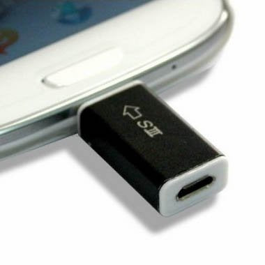 Cybertech HDMI MHL Adapter Tip (Micro USB 5 Pin to SIII 11 Pin Converter) for Samsung Galaxy S3 SIII