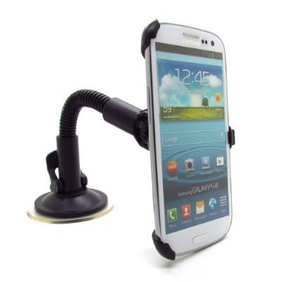 CyberTech Car Windshield / Dashboard Suction Mount For Samsung Galaxy S4 i9500
