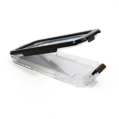 CyberTech 25ft Waterproof Shockproof Silicon Touch Case for iPhone 5/ 5C/ 5S (Black, Blue, Pink)