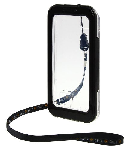 CyberTech 25ft Waterproof Shockproof Silicon Touch Case for iPhone 5/ 5C/ 5S (Black, Blue, Pink)