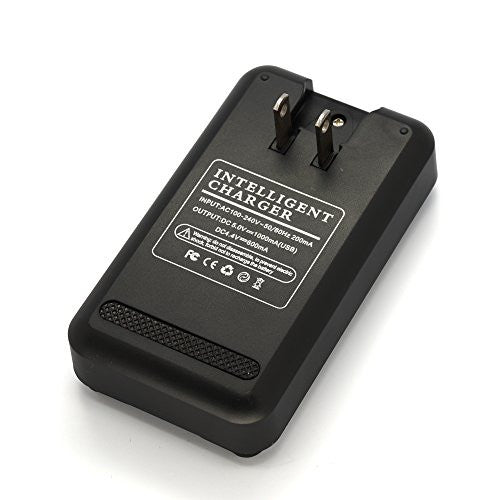 Galaxy S5 Battery Combo, 2X High Capacity Replacement Battery with Wall Charger for Samsung i9600