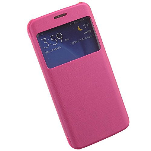 LUXURY FLIP LEATHER Case Protective Cover for SAMSUNG GALAXY S6 by CyberTech - Five Colors to Choose from (Black)