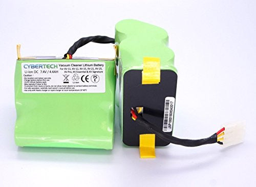 CyberTech Robotic Vacuum Cleaner 4400mAh Lithium Replacement Battery with 3 HEPA Filter for Neato VX, XV-11, XV-12, XV-14, XV-15, XV-21, XV-25 and Signature XV Pro