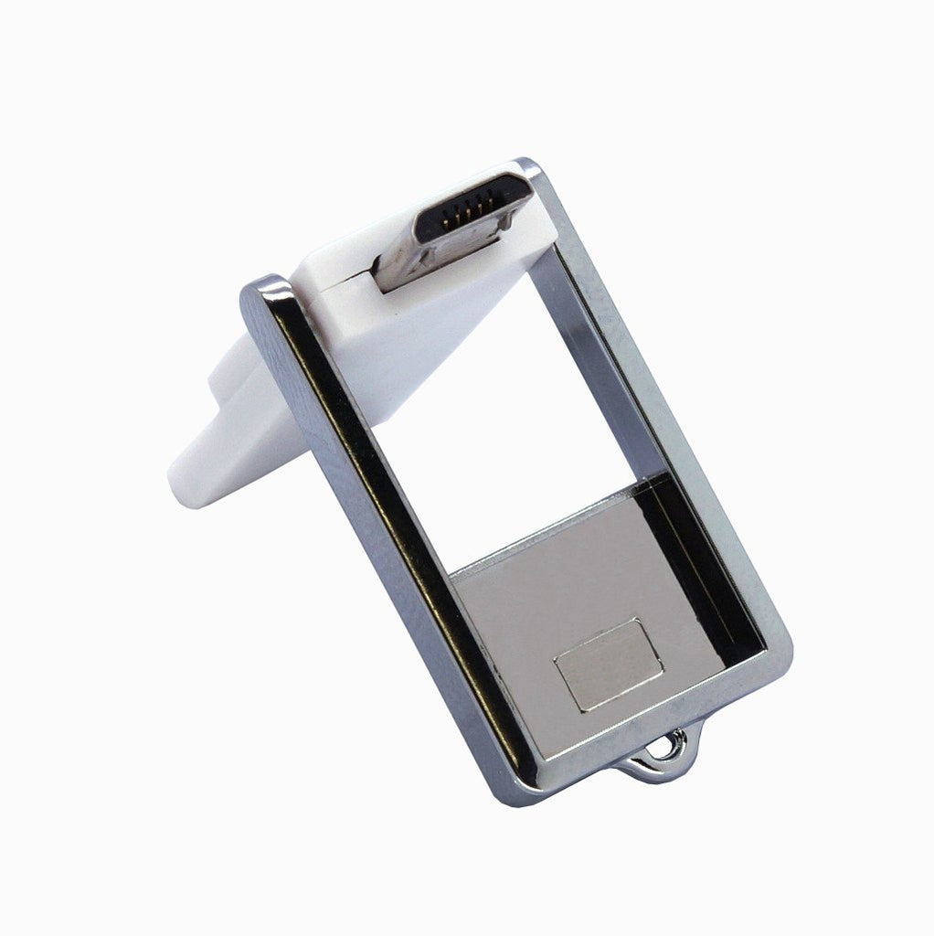 CyberTech OTG USB Flash Drive External Storage for Samsung S3, S4, Note 2, 3 (Silver)