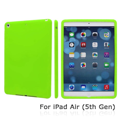 CyberTech Premium Soft Silicon Case for New iPad Air 5th Gen (Green)
