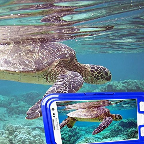 CyberTech 25ft Waterproof Shockproof Dirt Sand Snow Proof Silicon Touch Screen Full Cover Case for iPhone SE (Black)