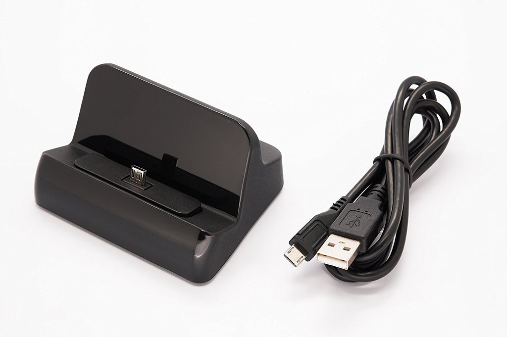 Cybertech Dual Desktop Charger Cradle Dock for Samsung Galaxy SIII with Spare Battery Charging Slot for Samsung Galaxy S3 S III, with Home and Car Chargers