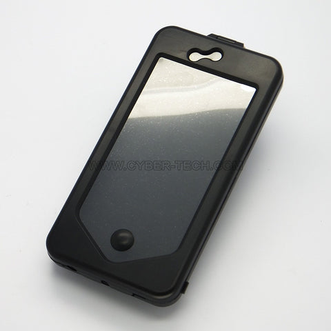 Heavy Duty Weather Proof Sport Bike Mount Holder Hard Shell Case for Apple iPhone 5 - By CyberTech