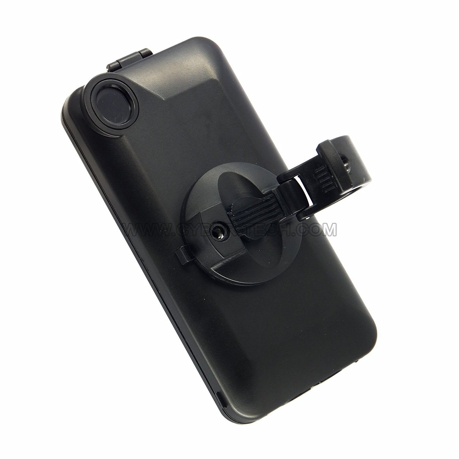 Heavy Duty Weather Proof Sport Bike Mount Holder Hard Shell Case for Apple iPhone 5 - By CyberTech