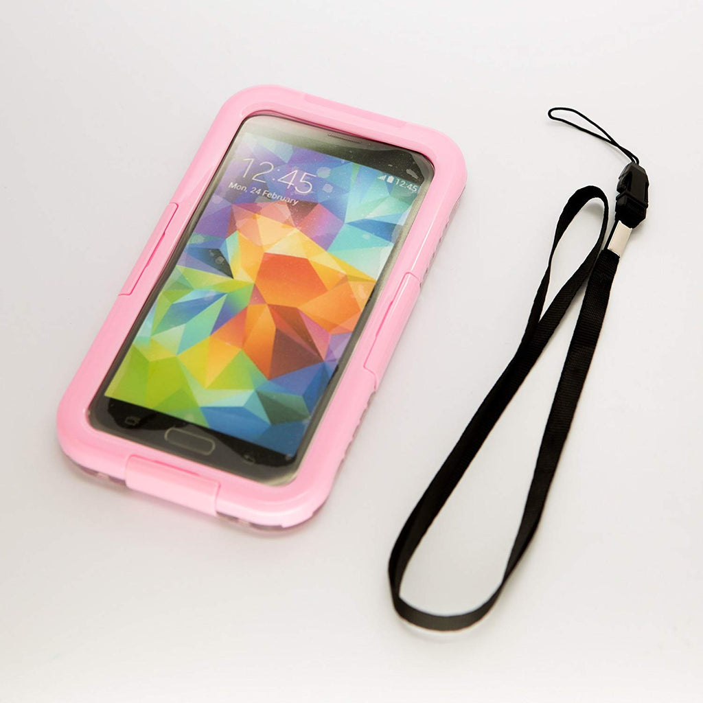 CyberTech Waterproof Shockproof Dirt Snow Proof Case Cover for Samsung Galaxy S5 S VI I9600 (Pink)