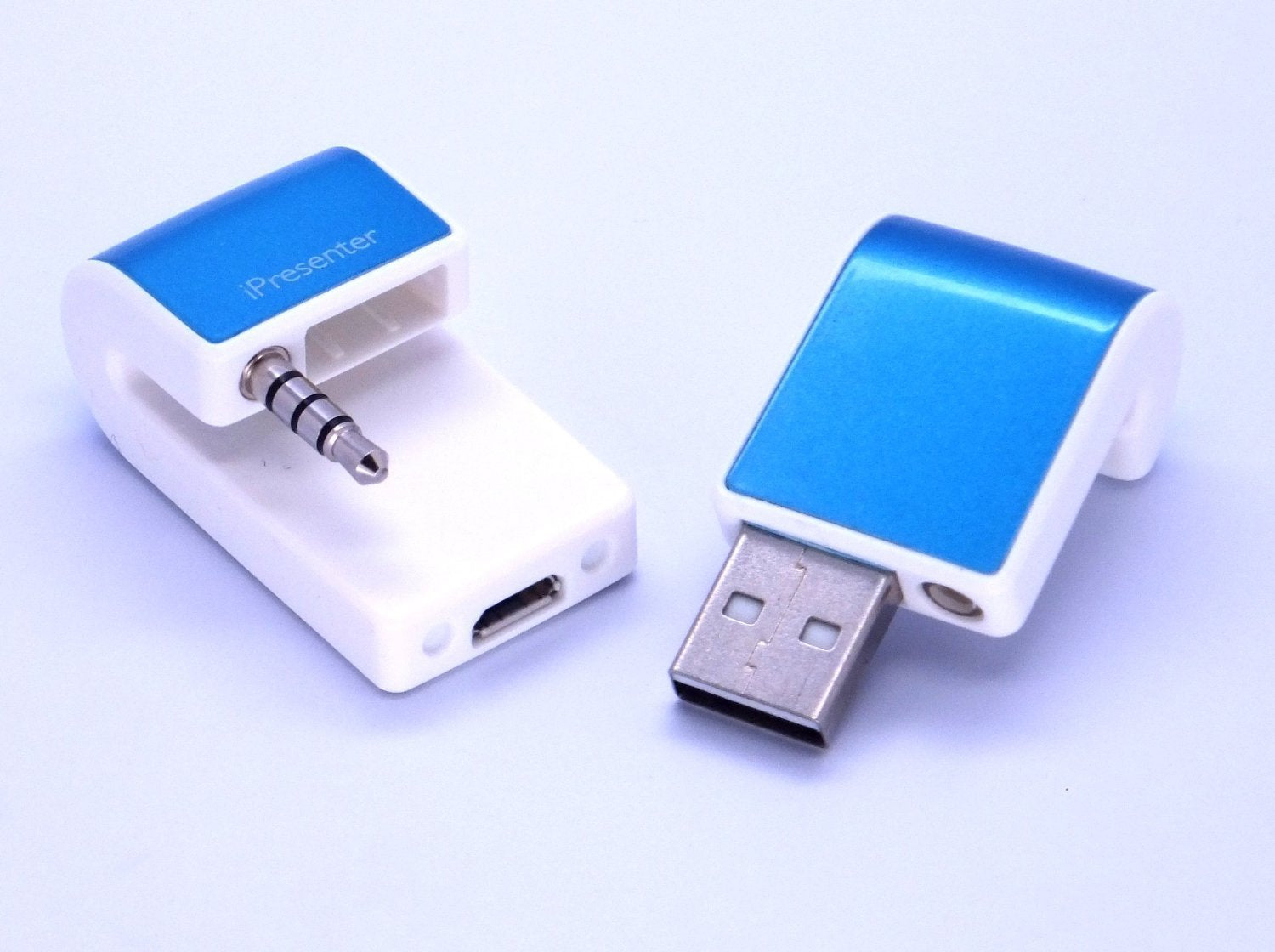 CyberTech iPresenter Wireless Presenter Remote/ Air Mouse for iPhone 4/5, Free App download, Compact Size,