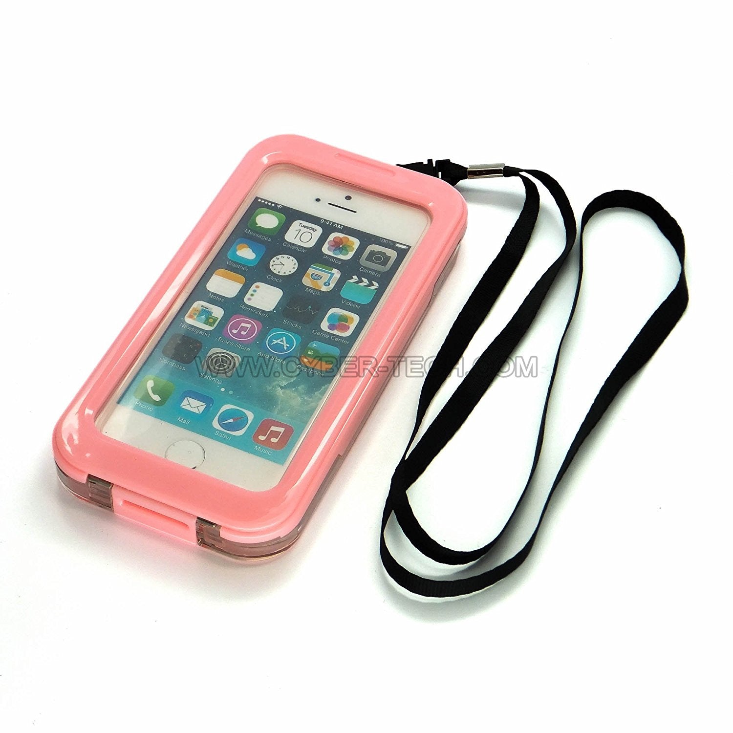Waterproof case for iPhone 5C (Pink)
