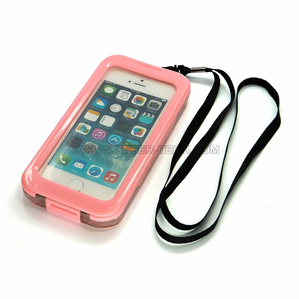Waterproof case for iPhone 5C (Pink)