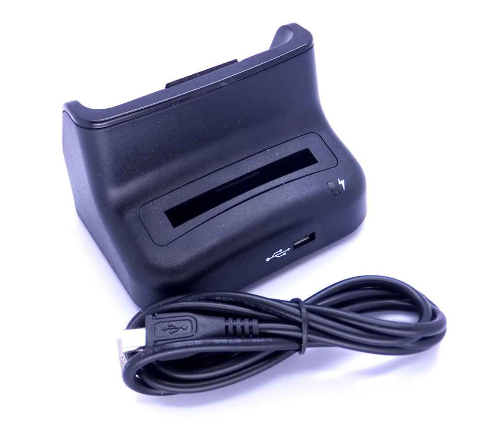 Cybertech Dual Desktop Charger Cradle Dock for Samsung Galaxy S4 with Spare Charging Slot for Samsung Galaxy S4, with BONUS Home and Car Chargers