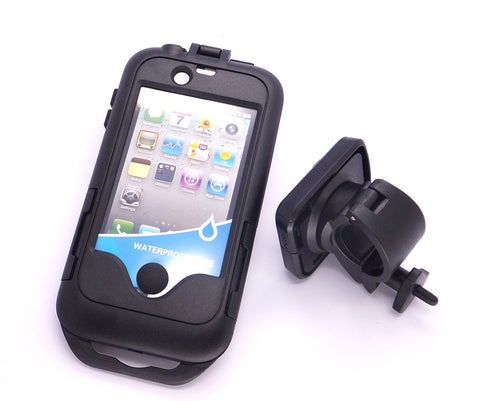 CyberTech Weather-proof Bike / Motorcycle Sport Mount Case for Apple iPhone 4/4S
