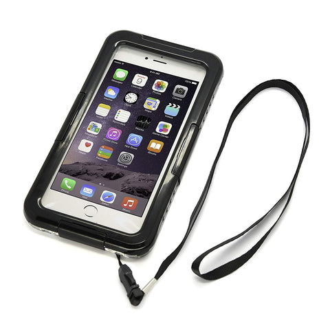 CyberTech 20ft Waterproof Shockproof Dirt Proof Sand Proof Silicon Touch Screen Case for iPhone 6 (Black, Blue, Pink)