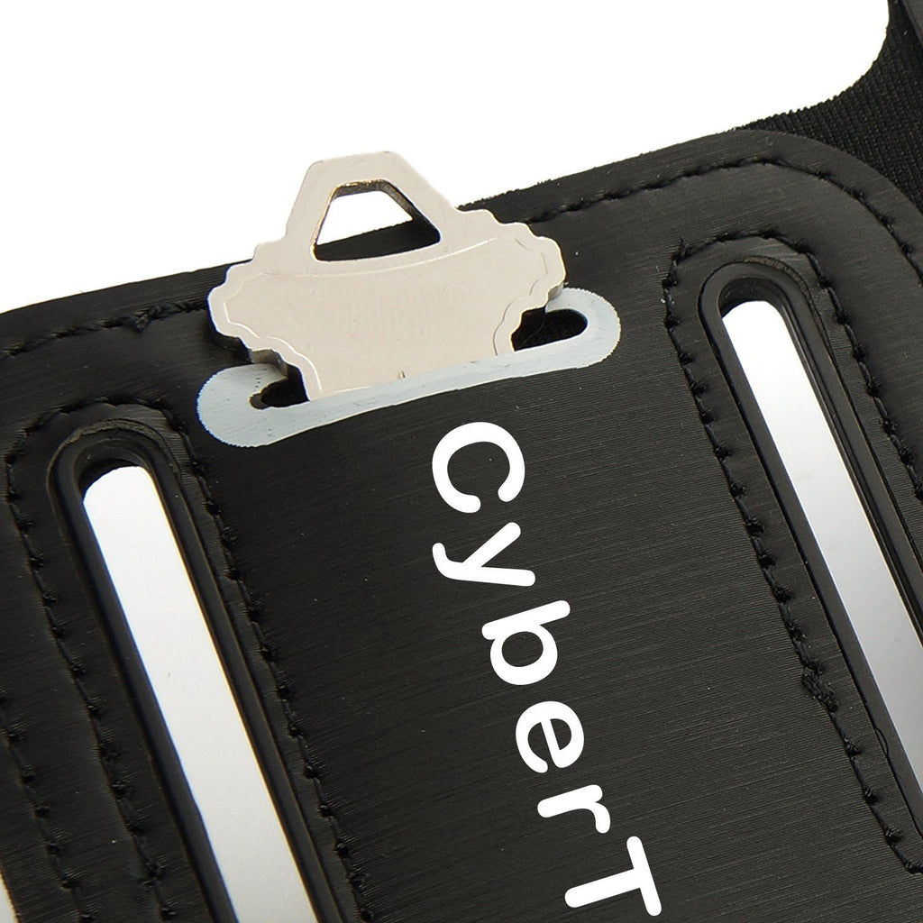 CyberTech Sport Armband Case for Samsung Galaxy S2 S3 S4 S5, iPhone 4 4S 5 5S 5C, HTC, Nokia Lumia 521 (Black)