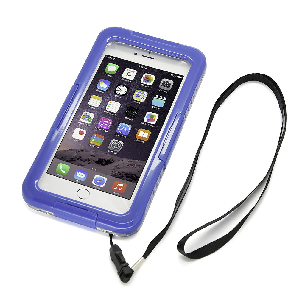 CyberTech 20ft Waterproof Shockproof Dirt Proof Sand Proof Silicon Touch Screen Case for iPhone 6 (Black, Blue, Pink)