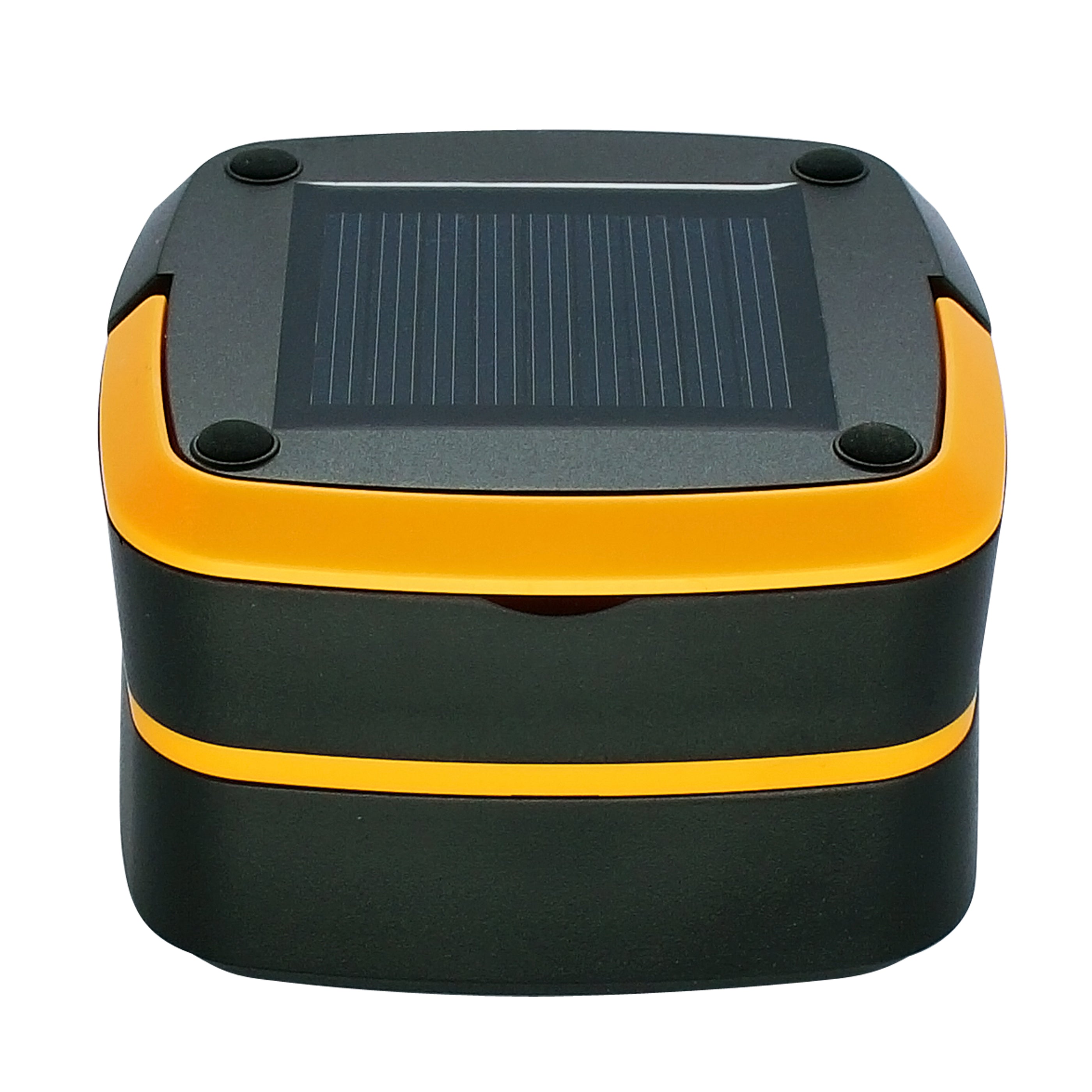 Compact Solar Charging LED Camping Lantern Flashlight For Travel, Camping Fishing - Sun Powered and USB Rechargeable, Portable Mini Collapsible Telescopic Lantern Design with Mobile Phone Charger