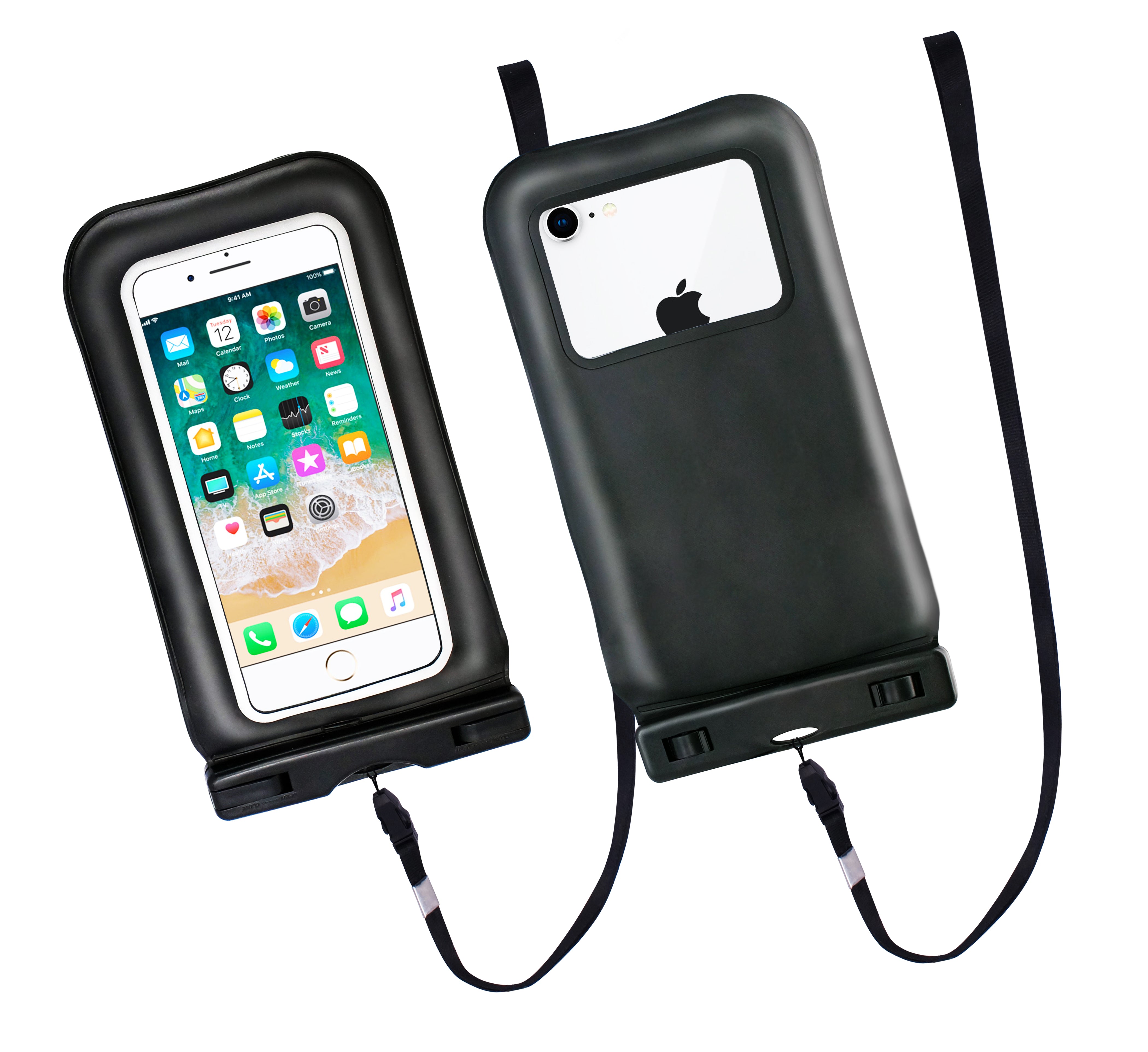 CyberTech 20 ft Waterproof Pouch for Samsung S2/ S3, Apple iPhone, and any other device with a 6.5" screen or smaller