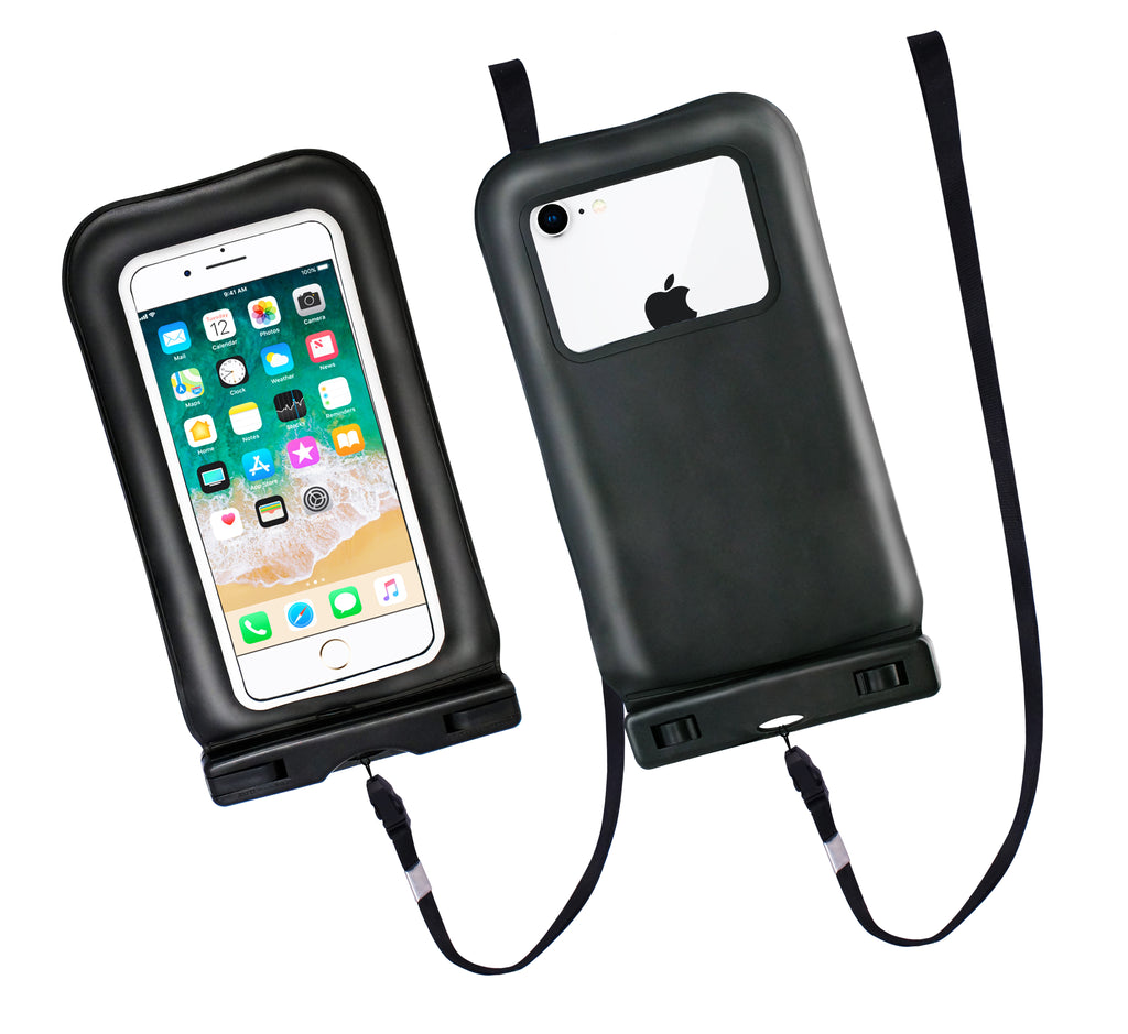 CyberTech 20 ft Waterproof Pouch for Samsung S2/ S3, Apple iPhone, and any other device with a 6.5" screen or smaller