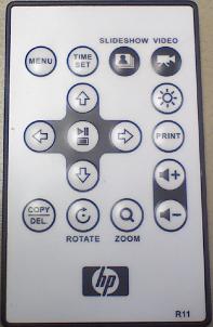 Remote Control for hp Digital Photo Frame df780ax, df820ax, and df1000