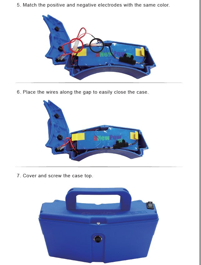 Compatible Replacement Lithium Ion Battery AP2409 For Sano Wesco Liftkar HD & SAL Stair-Climbing Hand Truck 1475000, 4YPR2, 4YPR3, with External Charger and Voltage/Capacity Indicator