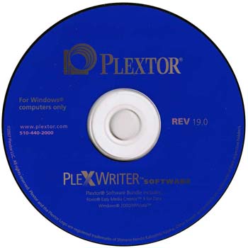 Installation Disc for Plextor PX-608CU Ultra Portable DVDï¿½R/RW Drive